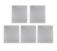 Trade-Shop - 5 filtros de grasa metálicos compatibles con Siemens LC8M950 LC8M950 LC8M950 LC256BA30 LC257BA20 LC257BB40 LC624WA10 LC654WA10 LC654WA20