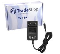 Trade-Shop 5 V 3000 mA fuente de alimentación/cargador/fuente de alimentación compatible con Sony AC-E0530 AC-E0530M AC-E0530T / altavoz inalámbrico Bluetooth accesorio