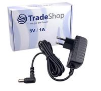 Trade-Shop 5V 1A Fuente de alimentación/cargador/cable de carga compatible con Leifheit Dry & Clean 51000 51002 51001 51003 51004 51013 51016 51019 51021 51023 51162