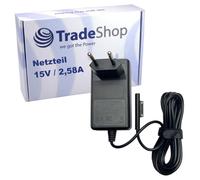 Trade-Shop A1800 - Cargador para Microsoft Surface Pro 5 m3-7Y30 i5-7300U i7-7660U / Surface Pro 6 (15 V, 2,58 A)