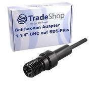 Trade-Shop - Adaptador de 1 1/4" a SDS-Plus para broca de diamante para taladro de núcleo de taladro con vástago SDS-Plus