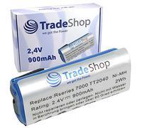 Trade-Shop Batería 900 mAh 2,4 V compatible con Philips Bodygroom Series 3000 5000 7000 Trim and Shave TT2040/32 TT2030 TT2029 TT2036 TT2040 BG2040/34 BG2040/34 BG2024/32 BG202. 6/32 BG2036/32 R36#92