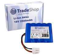Trade-Shop Batería de ion de litio 18 V/2500 mAh compatible con Worx Landroid S Basic, S300 2018, S300i, S450i 2018, S500i 2018, S700i 2018, S 390 m2 robot cortacésped