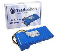 Trade-Shop Batería de ion de litio 18 V 4 Ah compatible con Husqvarna 580683302, 580683303, 589 58 52-01, 589 58 57-01, 5895852-01, 5895857-01, 589585201, 589585201. 85701