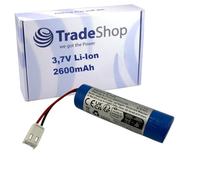 Trade-Shop Batería de ion de litio 3,7 V/2600 mAh compatible con Leifheit 1INR19/66, 205050, 205513 / pieza de repuesto para aspiradora de ventanas Dry&Clean