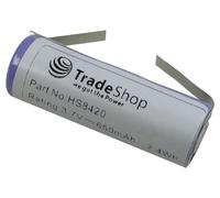 Trade-Shop - Batería de Ni-Mh 3,6 V/3,7 V/650 mAh, para Philips HS8020 HS8040 HS8060 HS8070 HS8420 HS8420/23 HS8440 HS8460 HS de 8020 HS de 8040 HS de 8060 HS de 8070 HS pdx-8420 HS pdx-8420/23 HS de 8440 HS de 8460, sustituye a Philips kr11 2rrl KR de 112 de RRL us14 430vr US de 14430 de VR