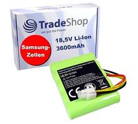 Trade-Shop - Batería de repuesto para cortacésped Husqvarna 584 85 28-02, 589 58 62-01, 592 96 83-01 para cortacésped (3400 mAh, 18,5 V, iones de litio)