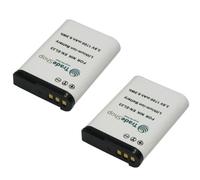Trade-Shop - Batería de repuesto para Nikon EN-EL23, compatible con Nikon Coolpix B700 P900 S810c P610 P600 P610S P900S (2 unidades)