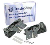 Trade-Shop - Bisagra superior inferior compatible con Neff K4335X0 K4336X0 K4336X1 K4336X1FF K4336X4FF K4315X0GB/41 K4316X0 K4316X1 K4316X1GB/02 K4316X0 K4316X1GB/02 K4316X0 36 ES