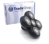 Trade-Shop Cabezal de afeitar compatible con Philips Arcitec SensoTouch 1100, S738, RQ11, RQ12, RQ12+, RQ40 RQ50 Cabezal de afeitar de repuesto con 4 cuchillas