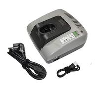 Trade-Shop Cargador 7,2 V-24 V estación de carga NI-MH NI-Cd compatible con Bosch GHO14.4VH GLI14.4V GSB14.4 GSR14.4 GSR14.4V GSR14.4V2B GST14.4V GWS14.4V