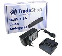 Trade-Shop Cargador de batería, cable de carga, fuente de alimentación (14,4 V, ion de litio), estación de carga compatible con Metabo 6.25454 6.25467 6.25456 6.25458 6.25468