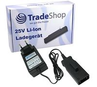 Trade-Shop Cargador de batería de ion de litio de 25 V, compatible con Gardena 4025 883801 8838-U 8838U 8838-20 08838-20 8838-00.701.00