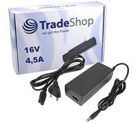 Trade-Shop - Cargador para portátil 16 V 4,5 A 72 W, incluye cable de alimentación para IBM ThinkPad R de 41 R de 42 R de 43 R de 50 R De 51 R de 52 R de 53 x de 20 x de 21 x 22 x 23 x de 30 x de 31 x de 32 x de 33 x de 40 x de 41 x de 42 x de 43
