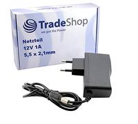 Trade-Shop - Cargador Universal, Fuente de alimentación (12 V, 1 A, DVE DSA-12G-12, para Dremel 2610033984 8050 8050-13 8050-35 Bosch 2610033984 Lolaloo S008MV1200050)