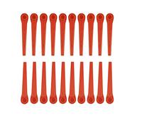 Trade-Shop - Cuchillas de repuesto para cortabordes Gardena 2414, 8840, 8841, 9823, 9825, AccuCut (2417-20), color rojo