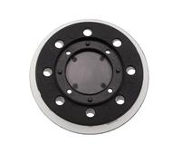 Trade-Shop Disco de apoyo con cierre autoadherente, 125 mm, compatible con Festool ST-STF 125/8-M4-J W-HT, 492280 / pieza de repuesto para lijadora orbital