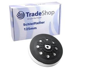 Trade-Shop Disco de lijado de 125 mm compatible con Festool ETS EC 125, LEX 125 lijadora orbital sustituye a ST-STF-LEX 125/90/8-M8 W-HT, 492286