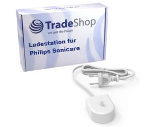 Trade-Shop Estación de carga compatible con Philips Sonicare EasyClean HX6512/02, HX6512/45, HX6515/06, HX6520/50, HX6521/01 cepillo de dientes eléctrico