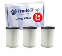 Trade-Shop - Filtro de aire HEPA (3 unidades, compatible con Kärcher NT 50/2 Me Classic, BR 220 V, NT 50/2 Me Classic, CN NT 50/2 Me Classic), EU