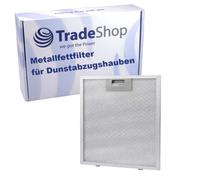 Trade-Shop Filtro de grasa metálico compatible con Whirlpool AKR676 AKR676/01IX AKR676/01WH AKR676/IX AKR67601IX AKR67601WH AKR676AL AKR676AL-1 AKR676AL1