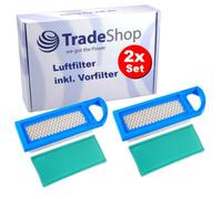 Trade-Shop - Filtros de aire compatibles con Briggs & Stratton 285H00 286H00 31A500 31A600 31A700 31B700 31C700 31D700 31E600 31F700 31L700 31M1 700 3 1N700
