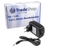 Trade-Shop Fuente de alimentación de 9 V 1,4 A, cargador, cable de carga, compatible con estimulador muscular Compex 683010