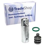 Trade-Shop Juego 3 en 1: pistón de martillo + raqueta + junta tórica compatible con Bosch GBH 4 DSC/DFE / 4-top, PBH 300 E sustituye a 1618700063/1 618 700 063