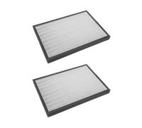 Trade-Shop - Juego de 2 filtros (HEPA + filtro de carbón activado) compatible con filtros combinados DeLonghi AC230, repuesto para DeLonghi 5513710021, Comedes PT94081