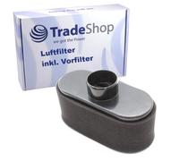 Trade-Shop Juego de filtros de aire compatibles con Toro Commercial, Grandstand 74568 TE, Titan ZX 5420, Wright VELKF 3615, WV 3615, WVH 36, WVP 36, ZTR 1