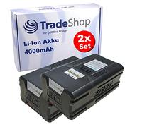 Trade-Shop - Lote de 2 baterías de ion de litio (80 V, 4000 mAh, compatible con Kobalt KHB 004B, KM 2180B-06, KSS 2580-06, KST 2580-06, KRC 30-06, KRC 80-06, KRC 0280-06, S-L500)