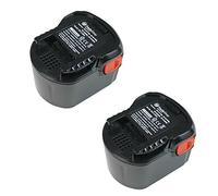 Trade-Shop NI-MH - Batería de repuesto para herramientas Würth SD12 0700980320 0700980325, AEG CS-ABM215PW 4932352105 4932352106 4932352107 (2 unidades)