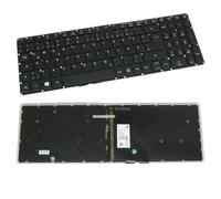 Trade-Shop QWERTZ - Teclado alemán con retroiluminación para Acer Aspire 5 Serie A515-41G A515-51 A515-51G A517 A517-51 (teclado alemán)