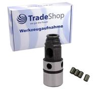 Trade-Shop SDS Plus Portaherramientas/portaherramientas/portabrocas compatible con Bosch GBH 2-24 D, GBH 2400, GBH 2-26 DE martillo perforador