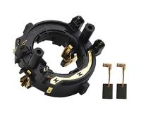 Trade-Shop - Soporte para cepillo (incluye 2 escobillas de carbón, compatible con Makita HR2230DFX HR2460F HR2470F HR2470FT HR2470T HR2470CAP HR2470A HR2470BX40)