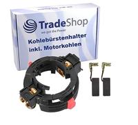 Trade-Shop - Soporte para escobillas de carbón, incluye escobillas de carbón, compatible con Bosch GBH 2-26, GBH 2-26 RE, GBH 2-26 DFR, GBH 2-26 DRE, GBH 2-22