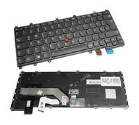 Trade-Shop Teclado original para ordenador portátil compatible con Lenovo ThinkPad Yoga 260 (20FD, 20FE, 20GS, 20GT), 260S, 460, 370, X380, con retroiluminación