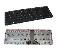 Trade-Shop Teclado original para portátil alemán QWERTZ compatible con Lenovo IdeaPad IBM 100-15 100-15.6 100-15IB 100-15IBD 100-15IBG 100-15ibg 100-15IBG 100-15IBY 100-15ISK-ITH 80QQ