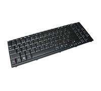 Trade-Shop Teclado para portátil de repuesto alemán QWERTZ con teclas planas para Medion Akoya E6214 E6220 E7211 E7212 E7214 E7216 MD96630