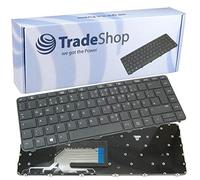 Trade-Shop Teclado QWERTZ alemán compatible con HP 822338-041 SG-81510-2DA 6037B0114504 HSTNN-Q98 840801-041 826367-071 840791-071 906764-071