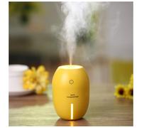 Trade Shop traesio Mini humidificador USB Aroma Difusor de Difusor de Aromas de ultrasonidos y 4 esencias
