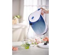 Trade Shop traesio tetera eléctrica a jarra 1,7 L para te 'infusi 2200 W de acero inoxidable