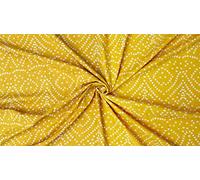 Trade Star - Tela de impresión de bloque de 3 metros,Tejido para acolchar,Tela de algodón para ropa de mujer,Tela india del vestido,tela para hacer a mano