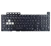 tradebit - Teclado para Asus Tuf Gaming FX506 FX706 RGB LED QWERTY US