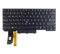 tradebit - Teclado para Lenovo Thinkpad E14 led QWERTY US