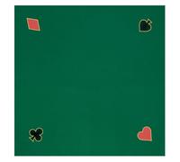 Trademark Poker Green Playing Felt, 40" x 40"
