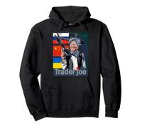 Trader Joe - Diseño patriótico de Humor Sarcasmo Sudadera con Capucha