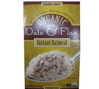 Trader Joe's Organic Oats & Flax Instant Oatmeal