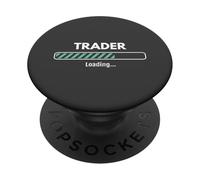 Trader Loading Studying Trading PopSockets PopGrip Adhesivo