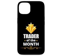 Trader of The Month Stock Market Investment Humor Carcasa para iPhone 13